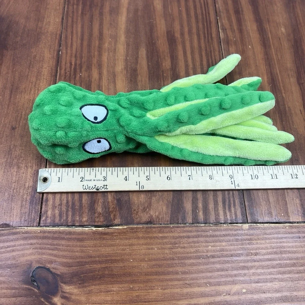 Dog Plush Toy Octopus Crinkle and Squeaker‎ 12